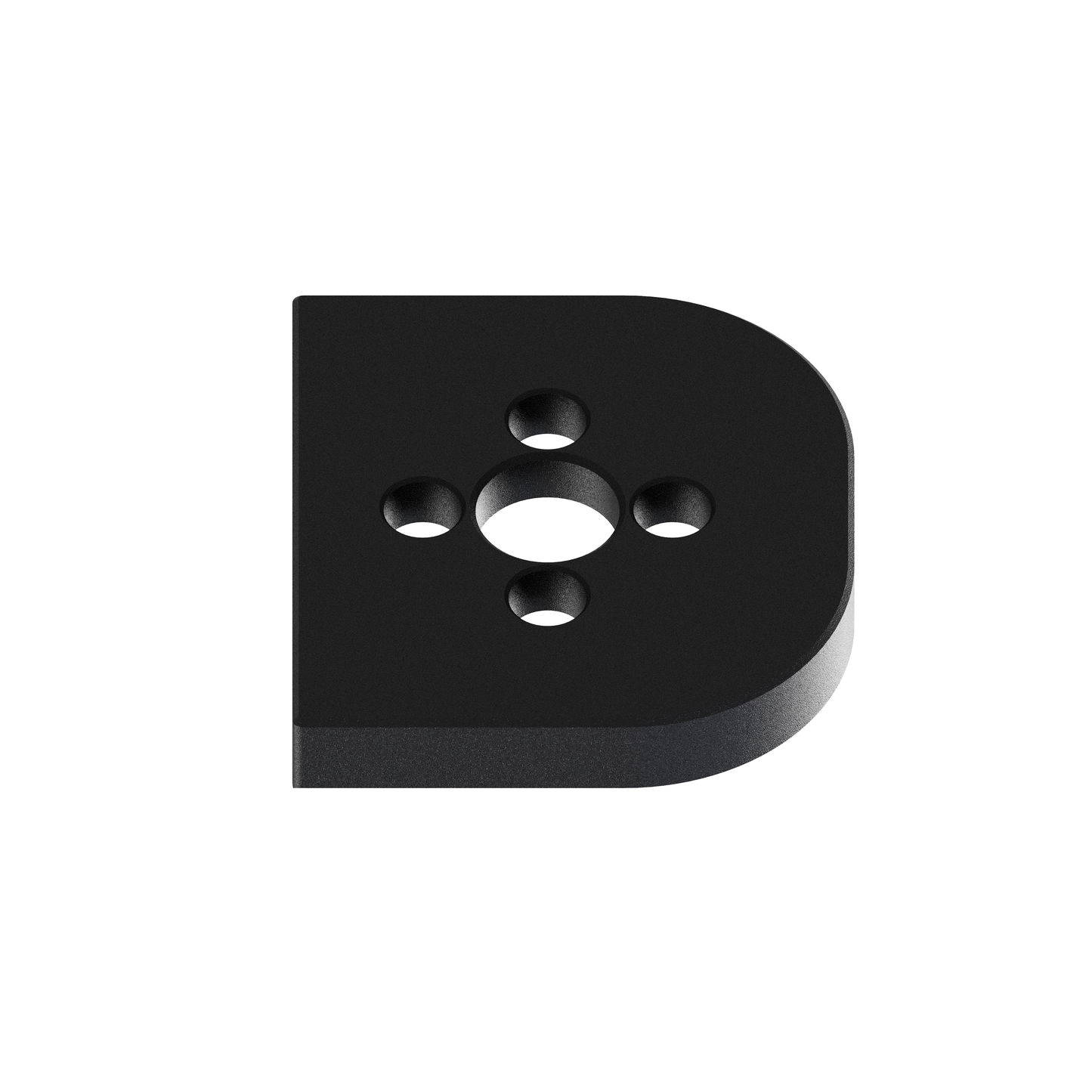 Quick Release Adapter Plate SmallHD Locating Holes 1/4-20